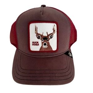 NWOT Goorin Bros Buck Fever Animal Farm snapback trucker hat one size fits most
